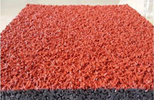 亞強(qiáng)體育施工案例:透氣跑道施工YQ-0022,